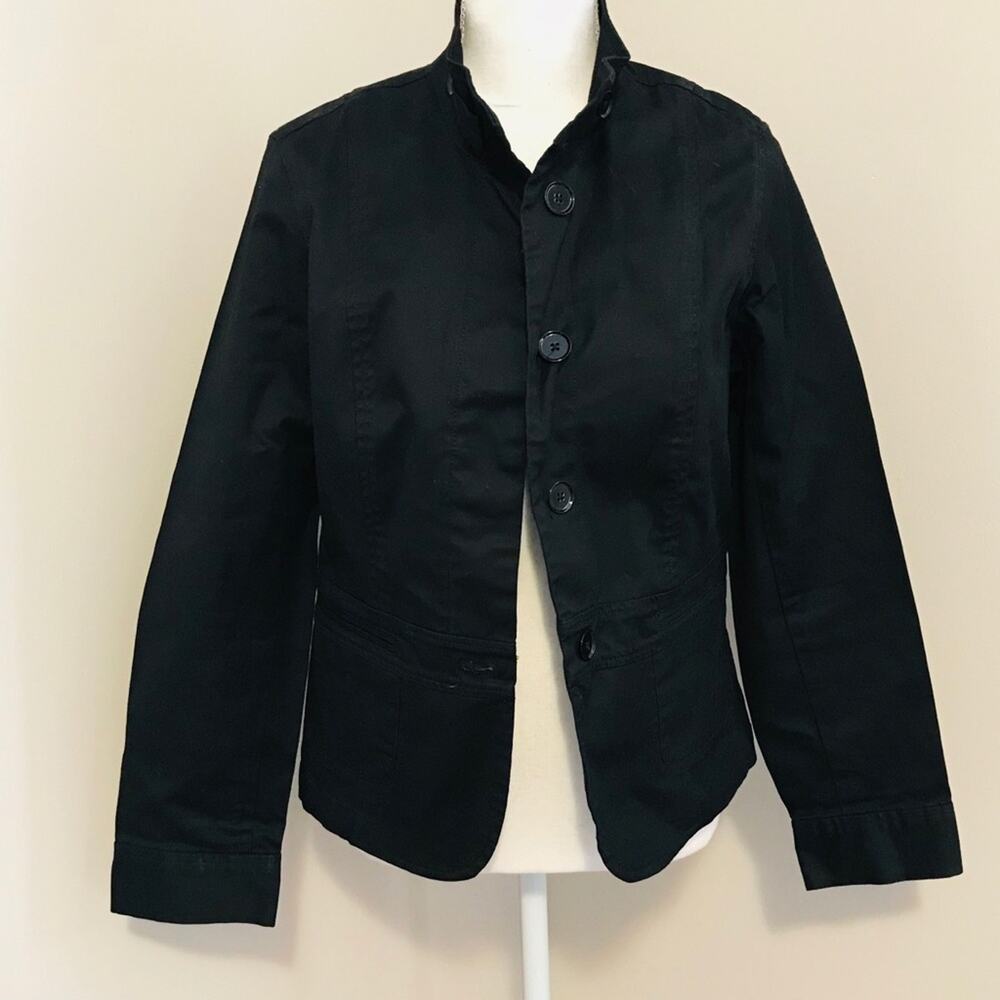 Talbots Stretch Military Style Jacket